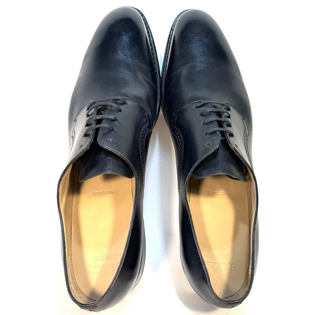 BALLY Scribe Mens Scamardo Calf Leather Derby Shoes Black 12.5 (MSRP $1,250)