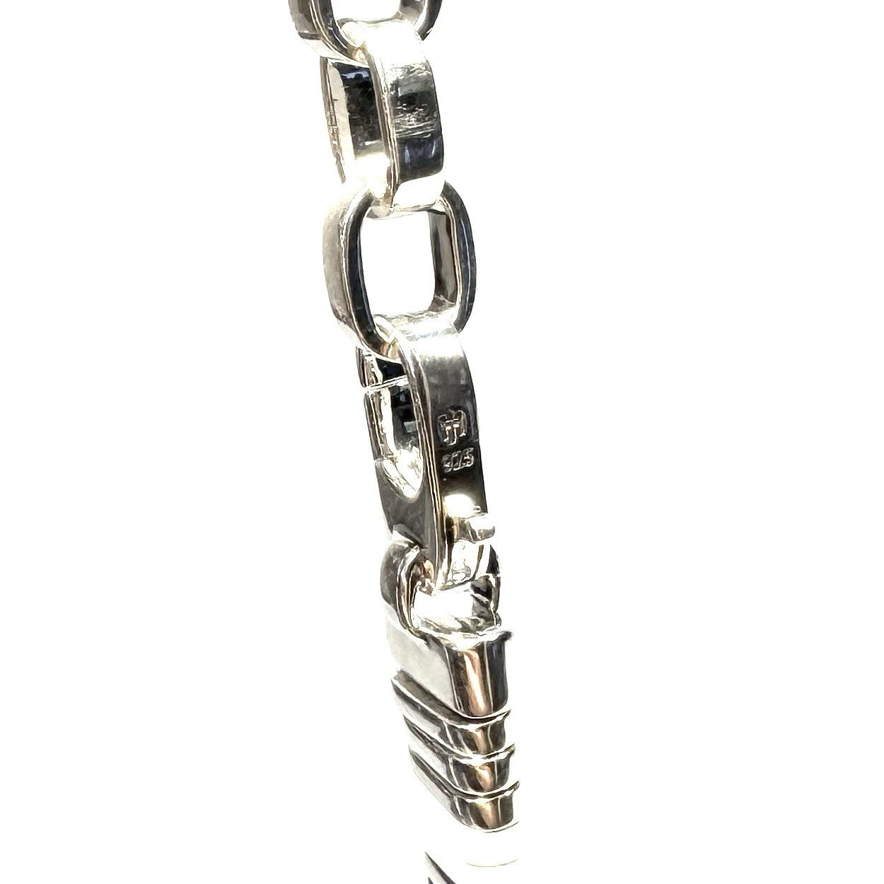 JOHN HARDY Womens .925 Silver 10mm Colorblock Black Onyx Choker Necklace