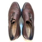 JOHN LOBB Mens Hayle Heavy Lug Sole Leather Oxford Shoes Brown 10 (MSRP $1,990)