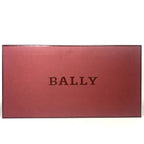 BALLY Mens Scotty Heritage Logo Rubber Slides Sandals Dark Red (MSRP $255)