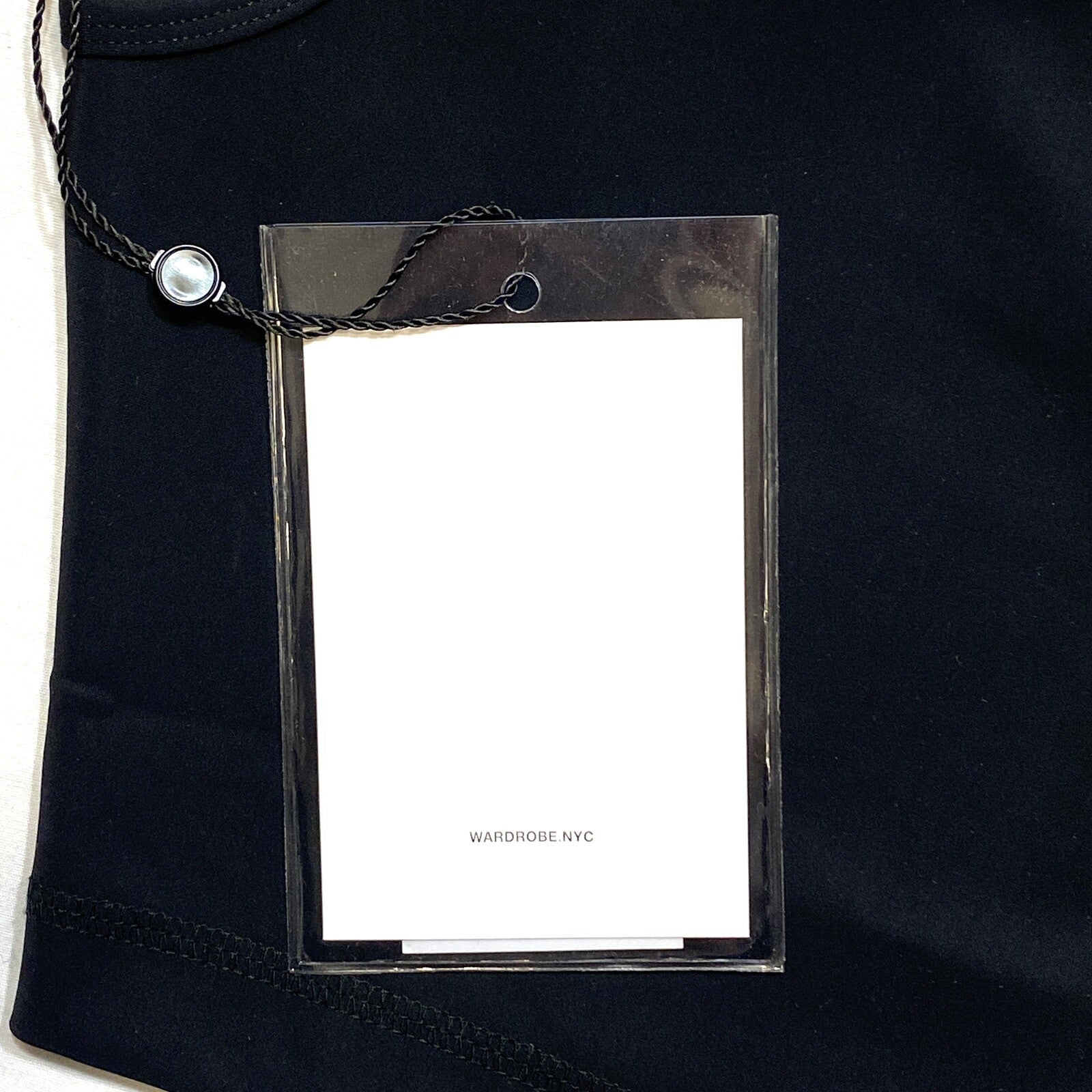 WARDROBE NYC Womens Athletic W02 Crop Top Black (MSRP $125)