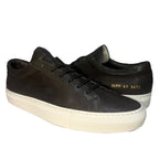 COMMON PROJECTS Mens Summer Achilles Leather Sneakers Dark Grey 41 (MSRP $505)
