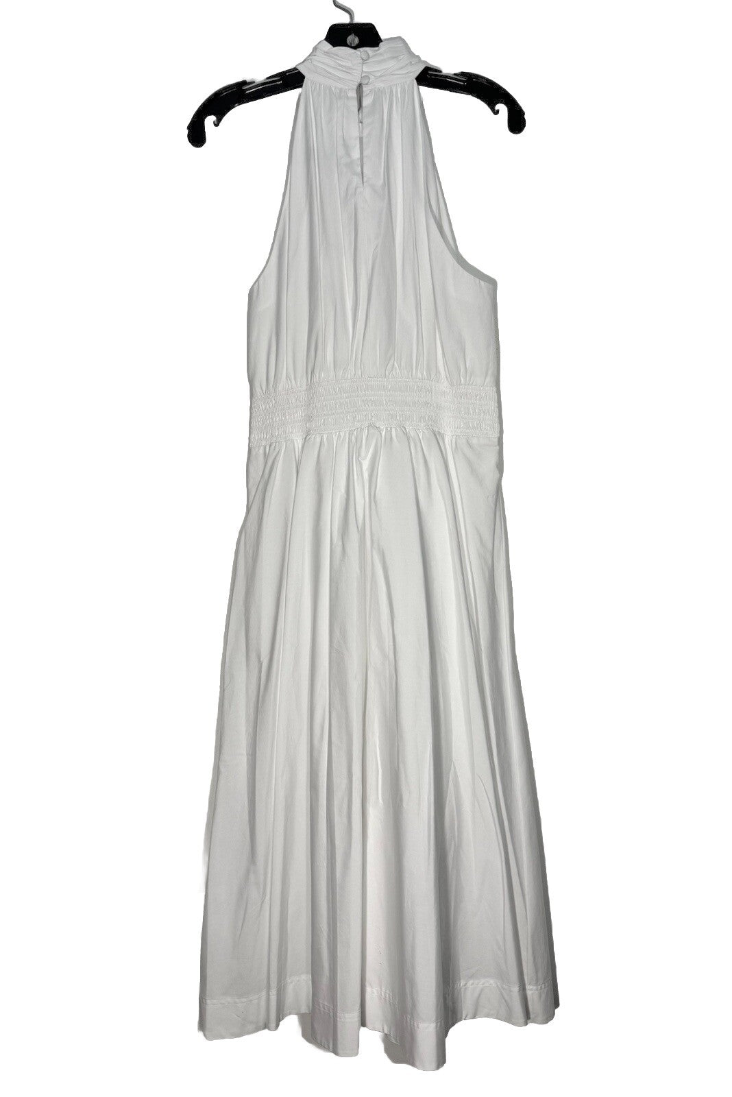 VERONICA BEARD Kinny Midi Sleeveless Dress White (MSRP $498)