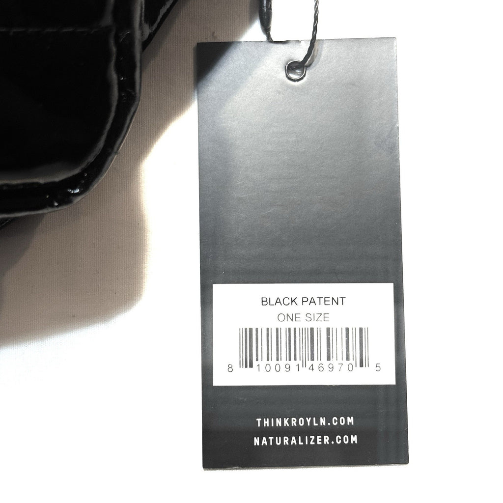 THINK ROYLN Triple Threat Sling Crossbody Bag Patent Black (MSRP $158)