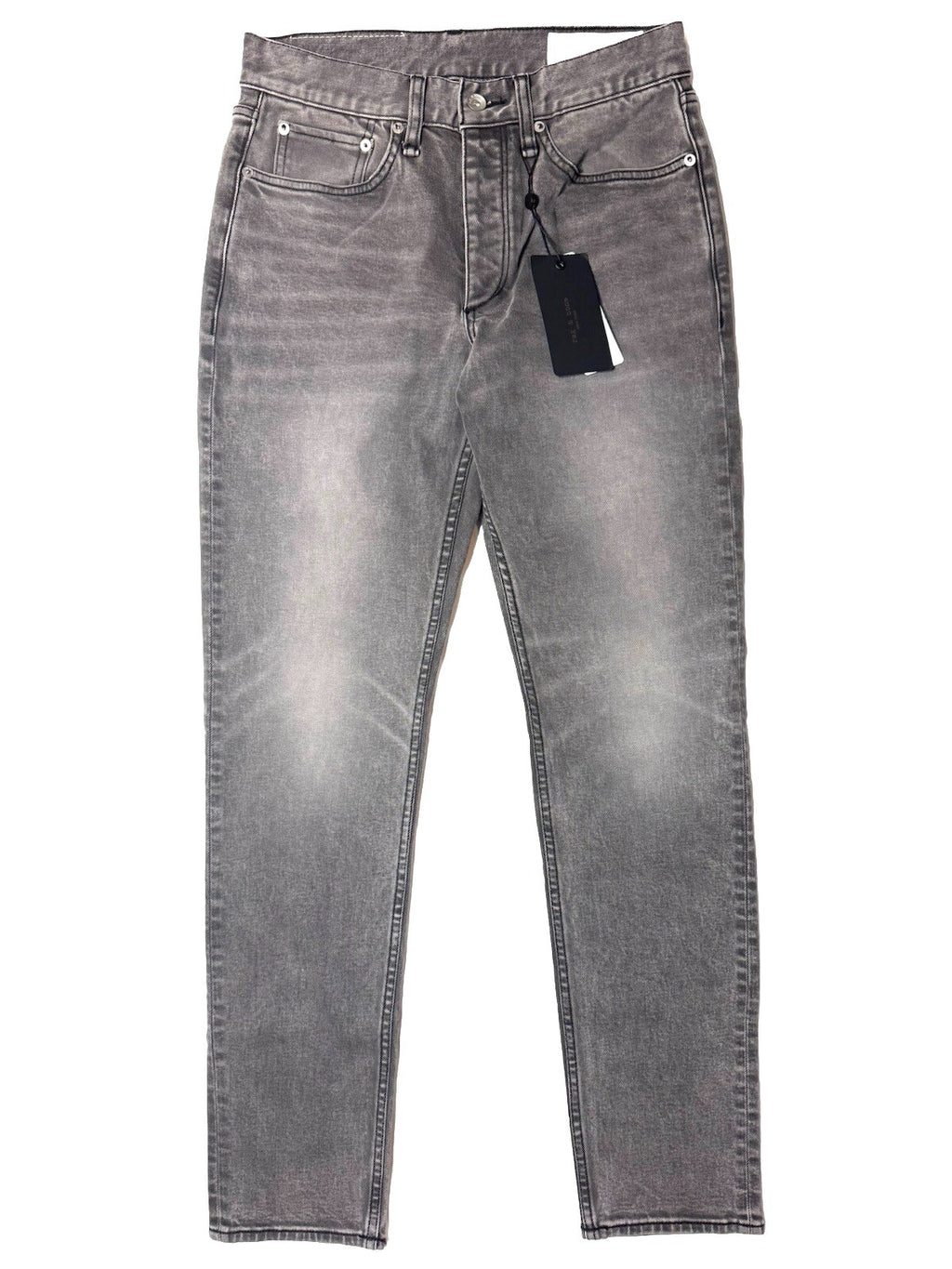 RAG & BONE Mens Fit 2 Slim Stretch Denim Jeans Greyson Gray 29 (MSRP $250)