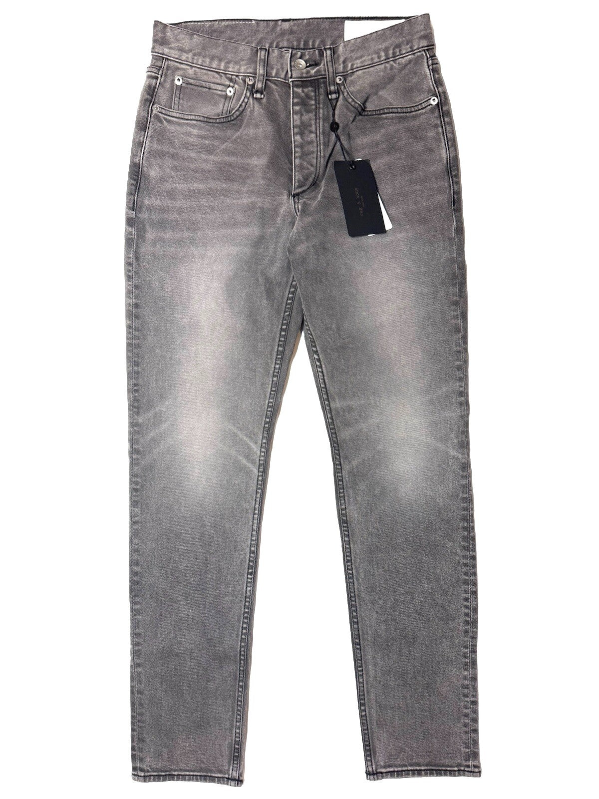 RAG & BONE Mens Fit 2 Slim Stretch Denim Jeans Greyson Gray 29 (MSRP $250)
