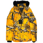 MOOSE KNUCKLES x Post Malone Mens 3Q Shearling Realtree Coat Yellow -MSRP $1,295