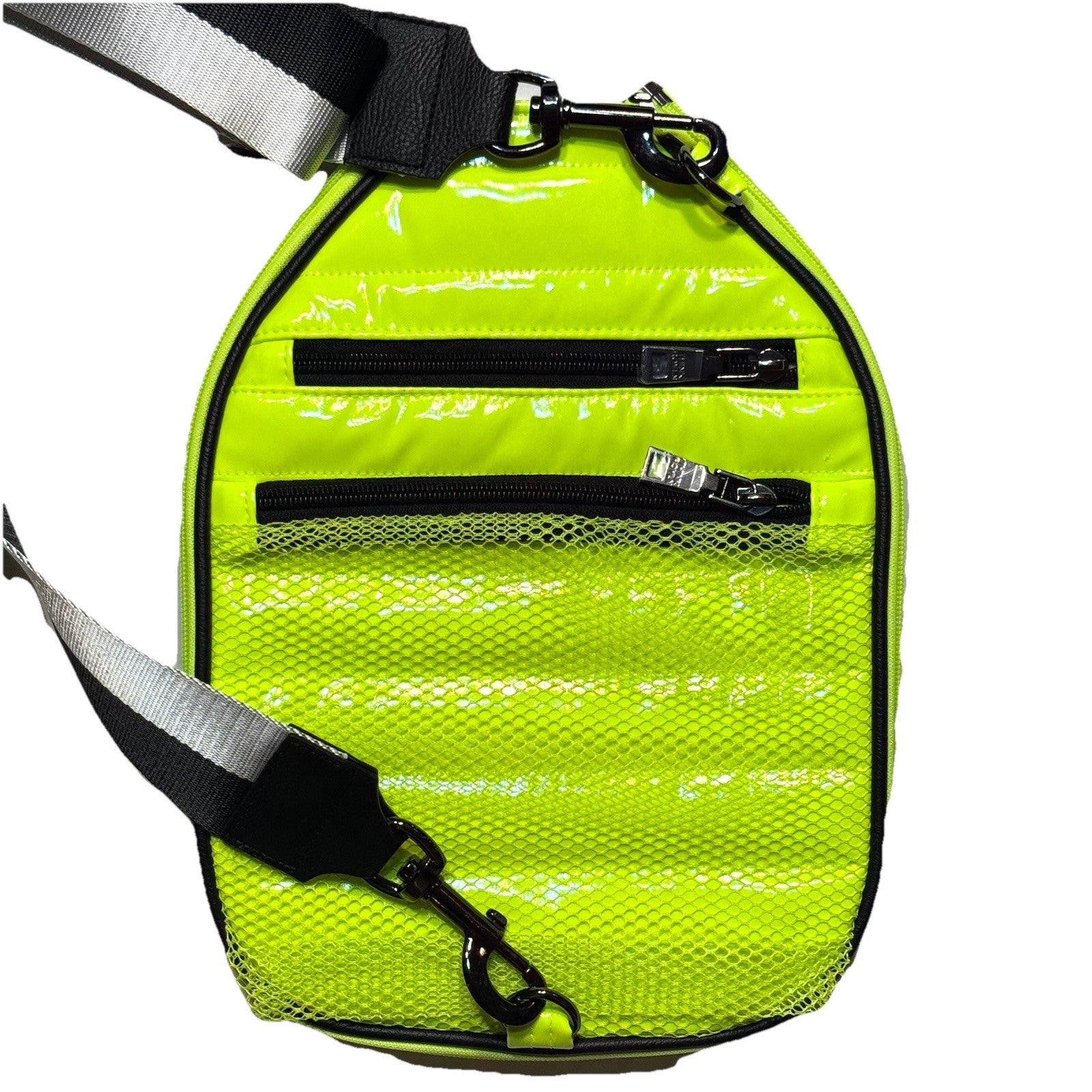 THINK ROYLN Pickleball Racket Paddle Cover Shoulder Bag Neon Yellow (MSRP $128)