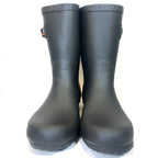 PAUL SMITH Mens Krupa Wellington Mid Calf Rubber Rain Boots Black