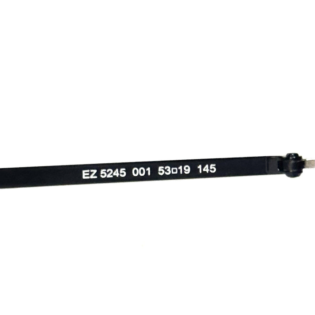 ERMENEGILDO ZEGNA Mens EZ5245 001 Round Eyeglasses Frames Black (MSRP $275)