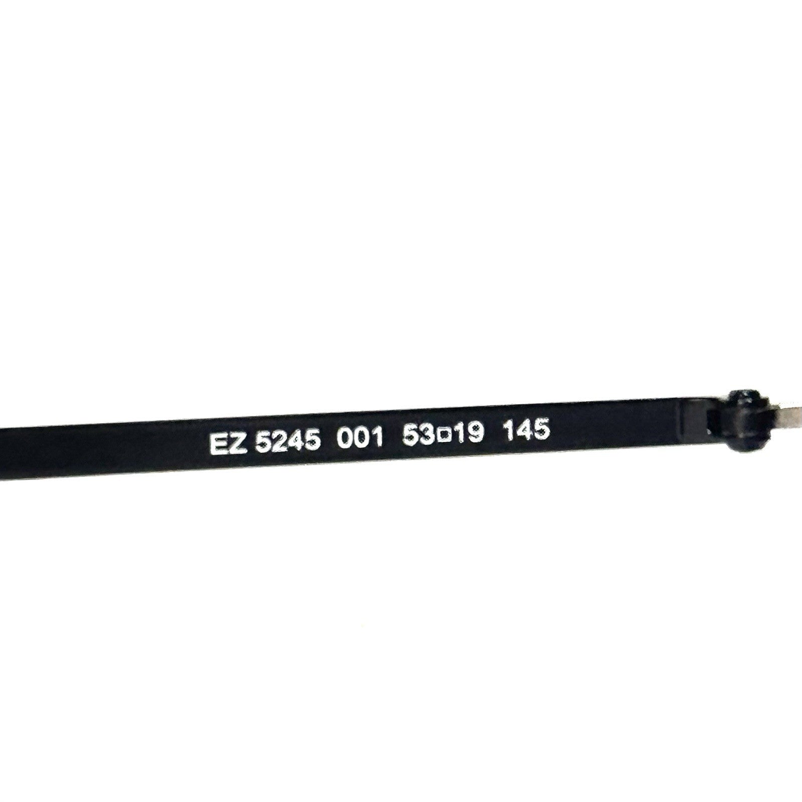 ERMENEGILDO ZEGNA Mens EZ5245 001 Round Eyeglasses Frames Black (MSRP $275)