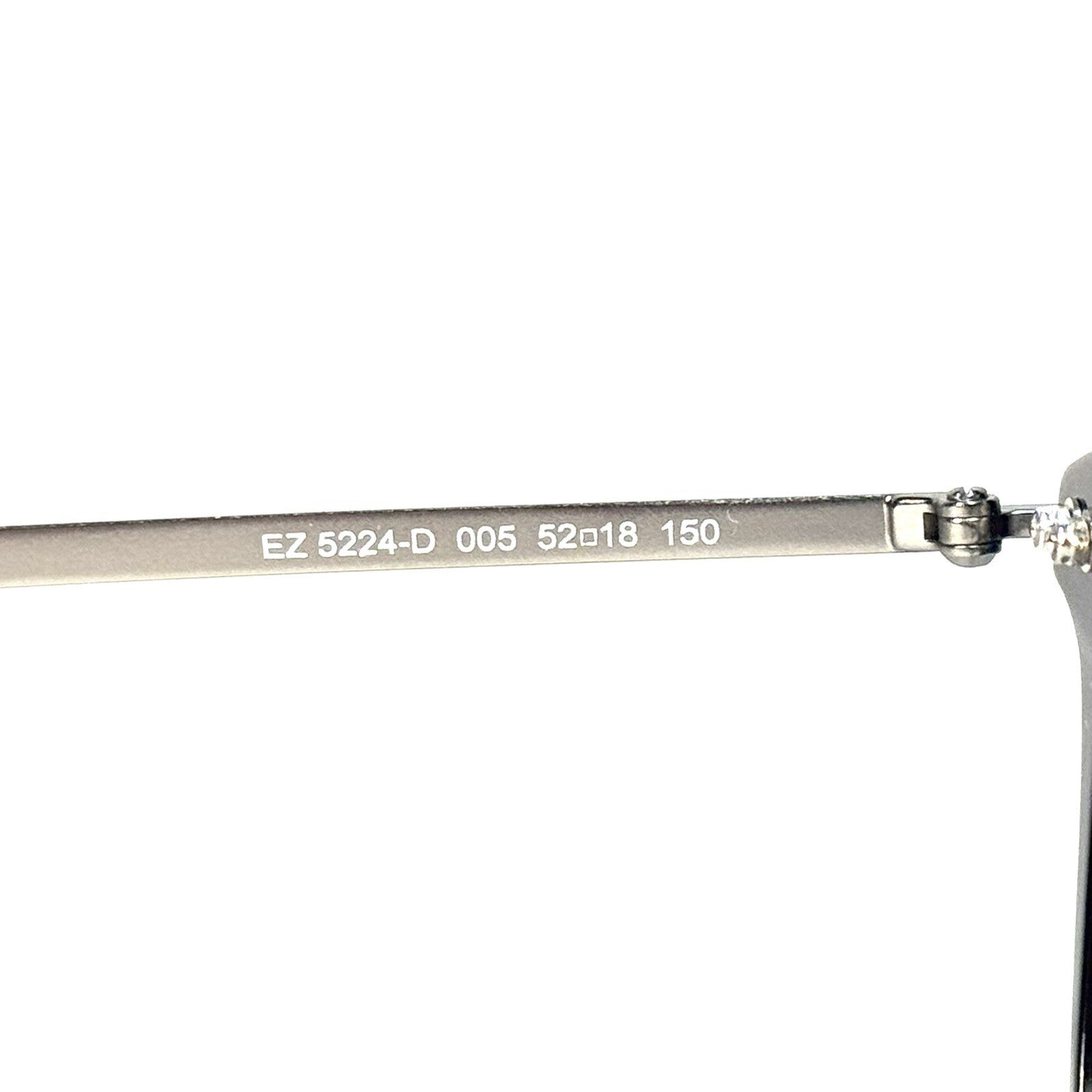 ERMENEGILDO ZEGNA Mens EZ5224 005 Round Eyeglasses Frames Black (MSRP $275)