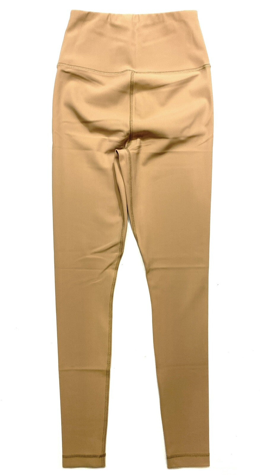 WARDROBE NYC Womens Solid Sport Leggings Camel Beige (MSRP $250)