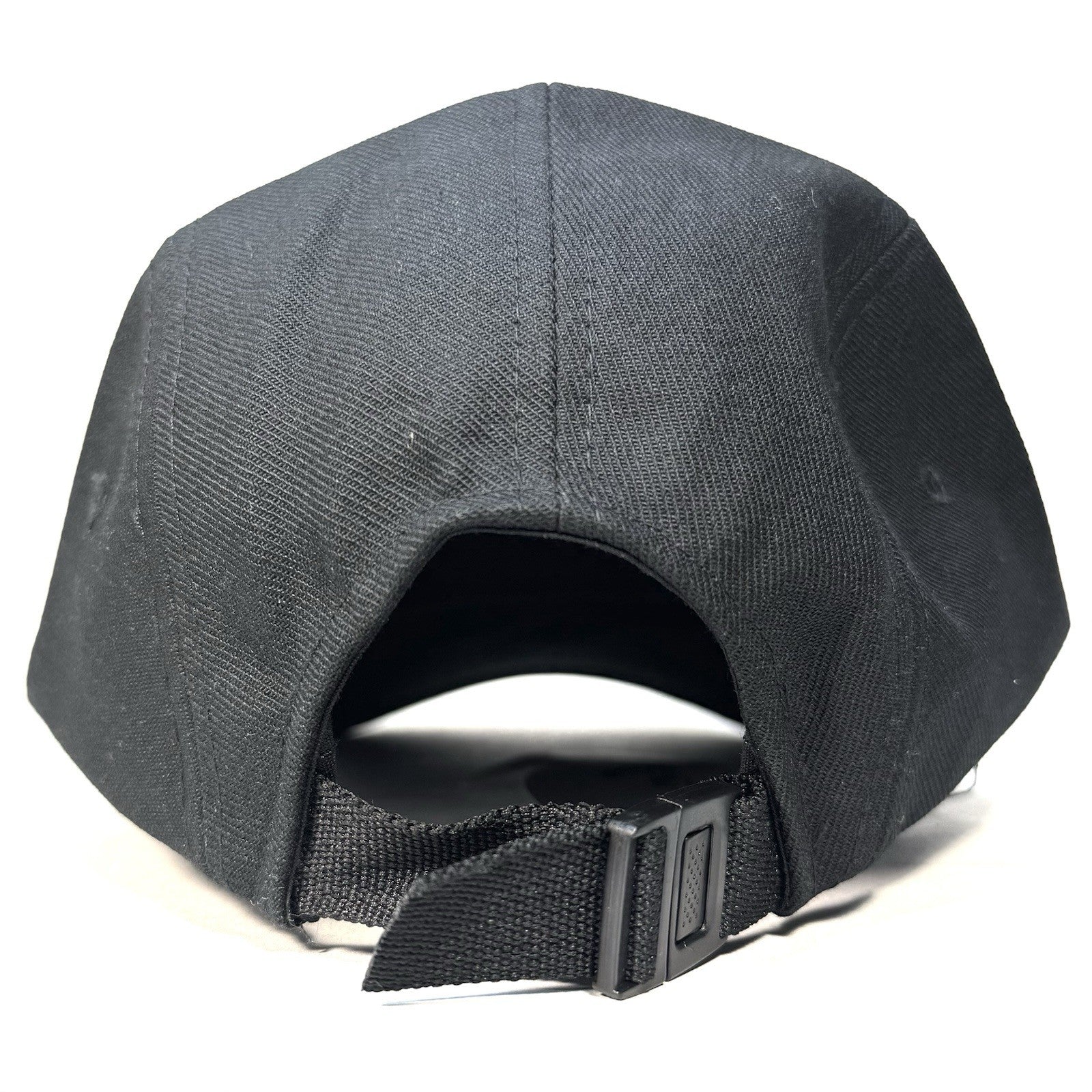 CAFE KITSUNE Unisex Logo Embroidered 5 Panel Cap Hat Black (MSRP $120)