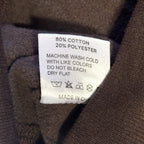 PARKE Womens Classic Heritage Mockneck Sweatshirt Brown L/XL