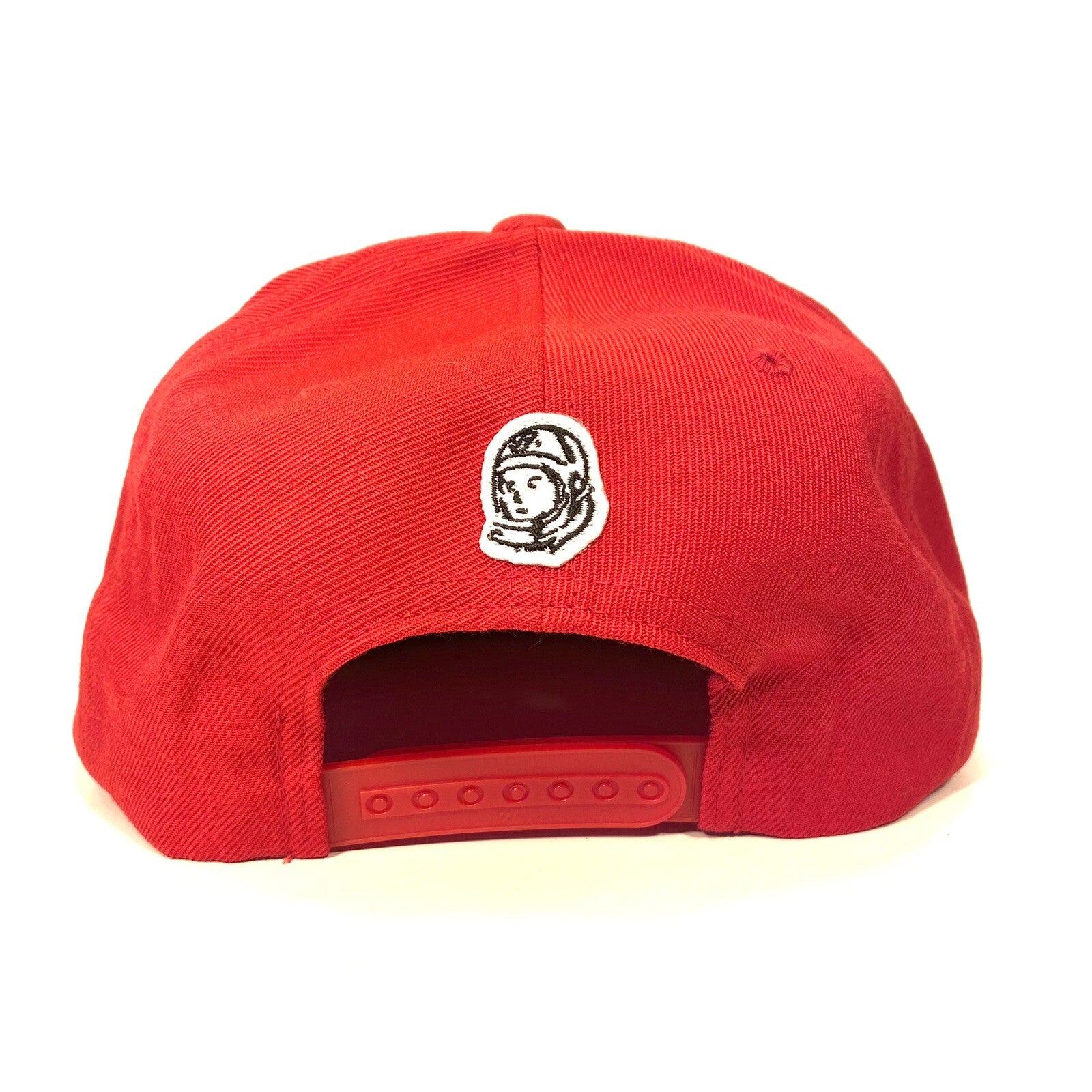 BILLIONAIRE BOYS CLUB Script Spellout Logo Snapback Hat Red (MSRP $50)