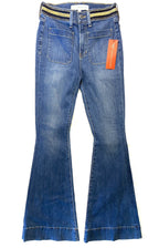 VERONICA BEARD Wonder Woman Sheridan Exaggerated Flare Jeans Blue (MSRP $398)