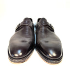 JOHN LOBB Mens Kenton Calf Leather Buckle Shoes Dark Brown 10.5 (MSRP $1,900)