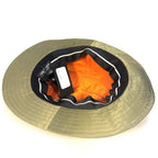 RAG & BONE Mens Industry Nylon Logo Bucket Hat Olive Green M (MSRP $165)
