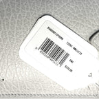 MAISON MARGIELA Womens Leather Phone Shoulder Pouch Wallet Bag White (MSRP $370)