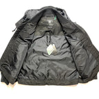 G STAR RAW Mens Multi Pocket Hooded Bomber Jacket Coat Black (MSRP $310)