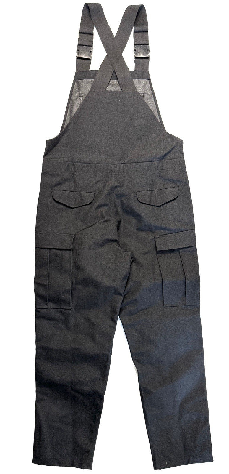 18 EAST Mens BDU 1000D Nylon Canvas Hiker Waders Bib Black (MSRP $255)