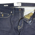 TODD SNYDER Mens Straight Fit Dark Wash Denim Jeans Indigo 28 (MSRP $248)