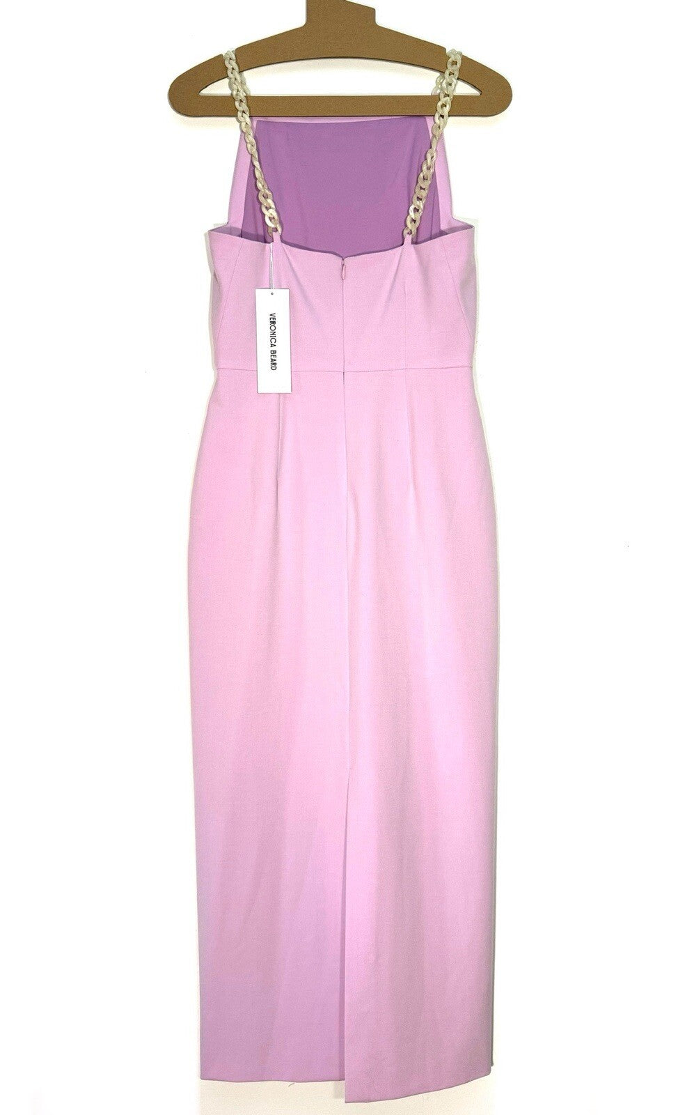 VERONICA BEARD Reese Sleeveless Dress Barely Orchid Purple 4 (MSRP $648)