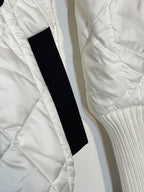 LUXTON Womens Original Quilted Ski Jumpsuit No. 1.2 White (MSRP $850)