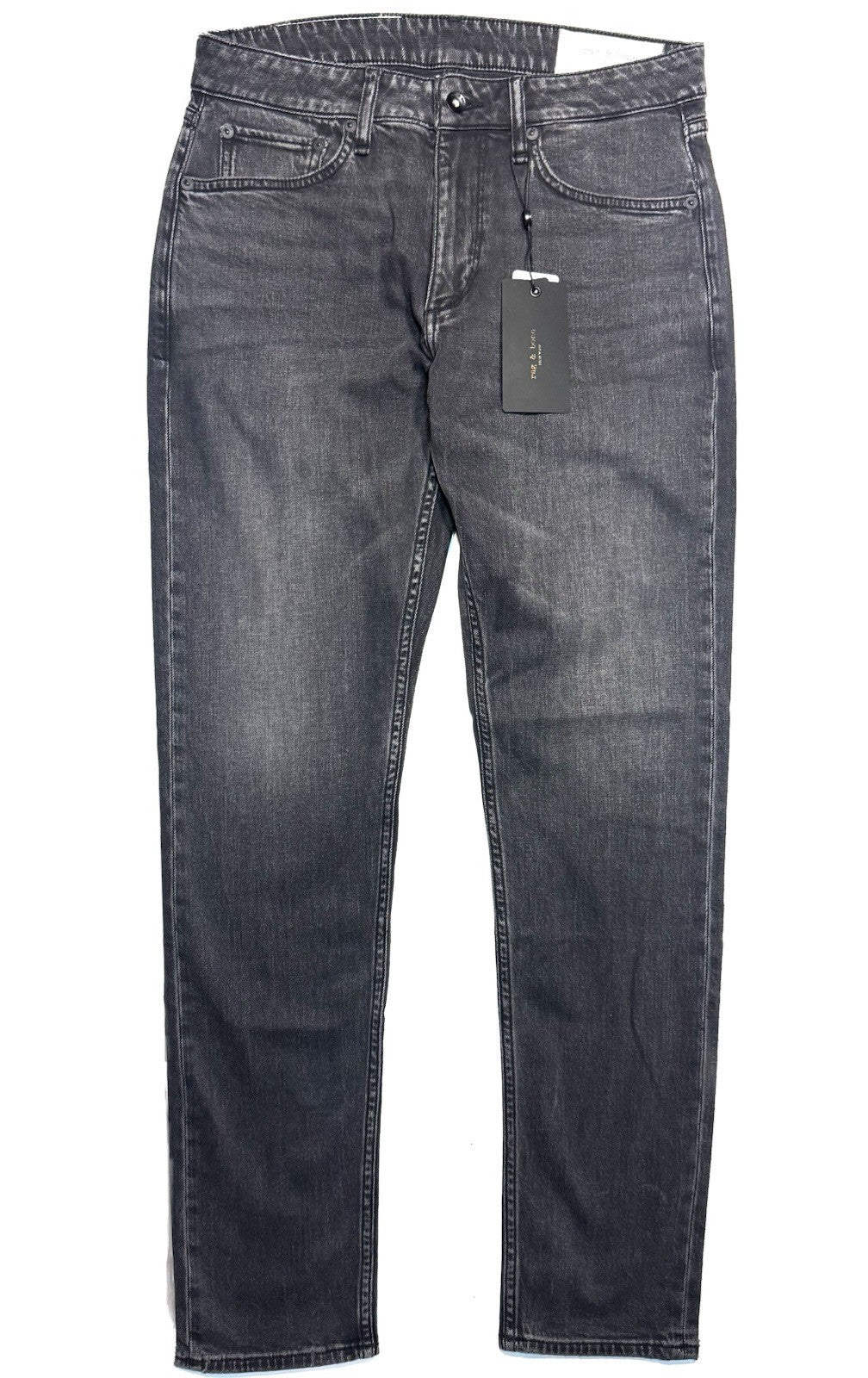 RAG & BONE Mens Fit 3 Athletic Cut Stretch Denim Jeans Ashland Grey (MSRP $258)