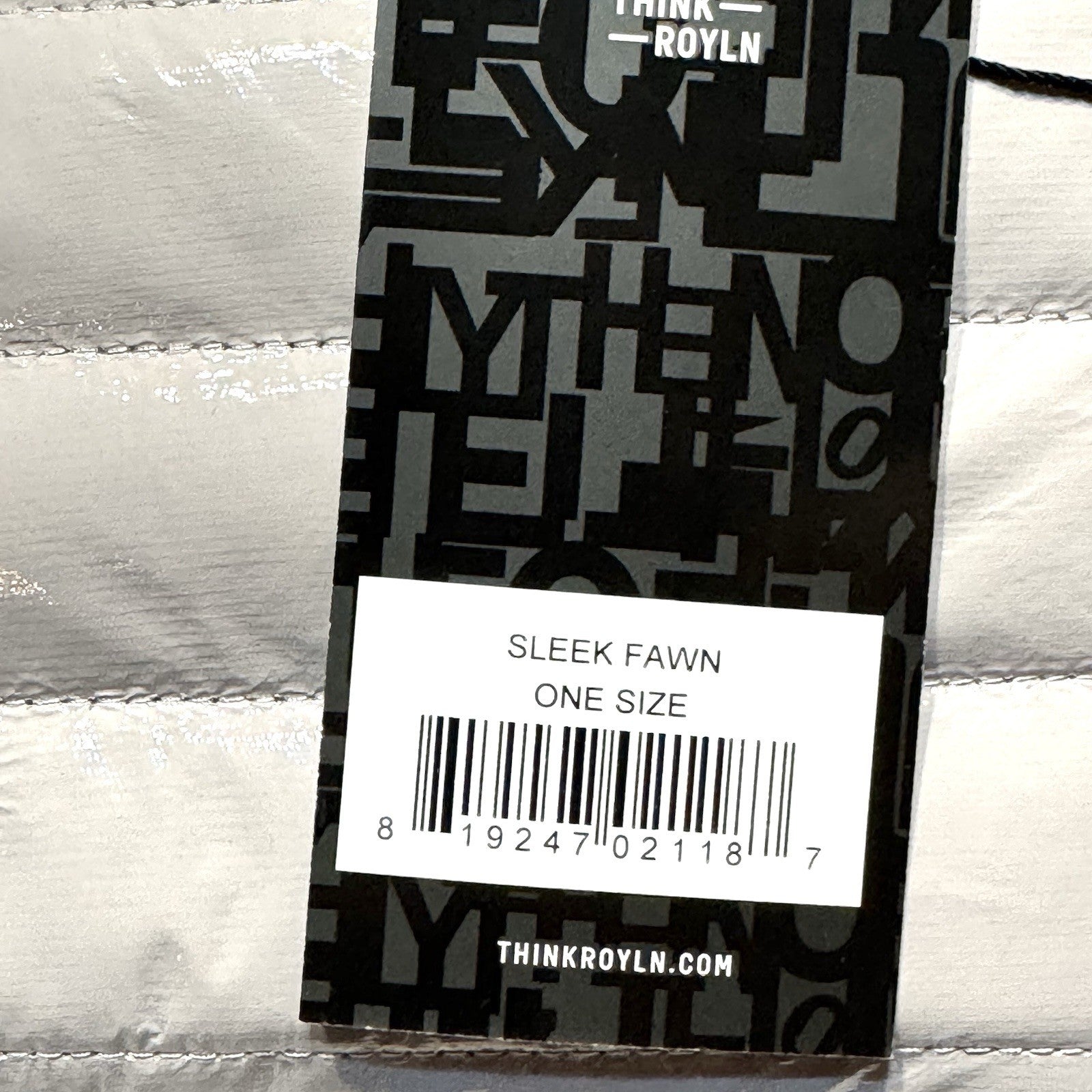 THINK ROYLN Bum Bag Shoulder Crossbody Sleek Fawn Grey (MSRP $98)