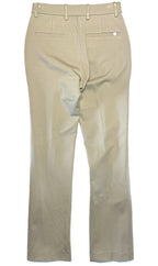 HELMUT LANG Womens Stretch Z Slim Zip Front Ponte Pants Taupe (MSRP $395)