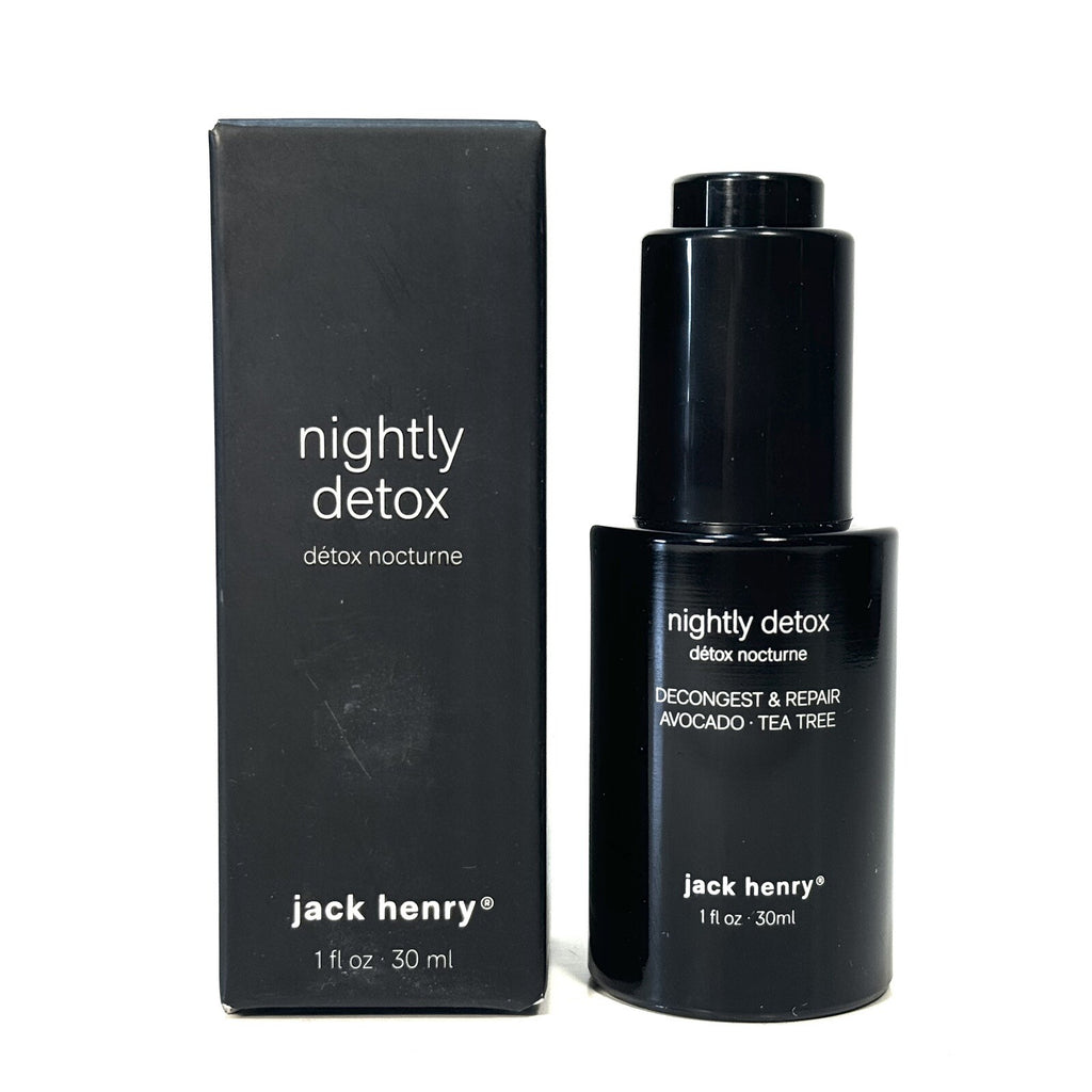 JACK HENRY Nightly Detox Moisturizer Serum 30ml (MSRP $38)