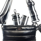 THINK ROYLN Bum Bag Shoulder Crossbody Pearl Black (MSRP $98)