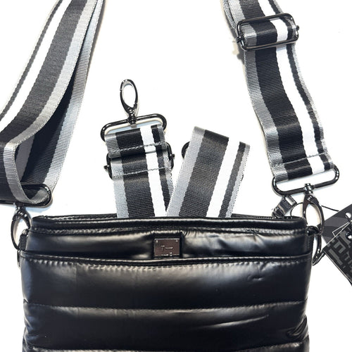 THINK ROYLN Bum Bag Shoulder Crossbody Pearl Black (MSRP $98)