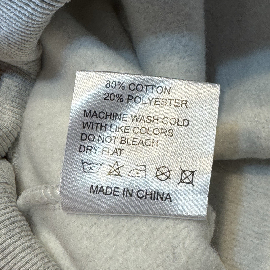 PARKE Womens Loves You Logo Graphic Hoodie Sweatshirt Heather Grey