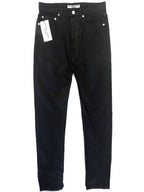 KATHARINE HAMNETT Womens Mick Cotton High Waist 5 Pocket Skinny Pants Black