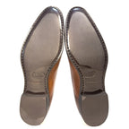 BALLY Scribe Mens Scotch Calf Leather Lace Up Dress Shoes Brown 7 (MSRP $1,200)