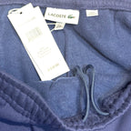 LACOSTE Mens Big and Tall Logo Cotton Color Block Sweatpants Blue 4XL -MSRP $110