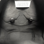 MAISON MARGIELA Mackintosh Solar Panel Roll Top Backpack Black (MSRP $1,760)