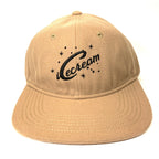 ICE CREAM Billionaire Boys Club Cane Polo Logo Felt Hat Doe Beige (MSRP $75)