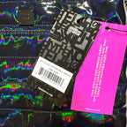 THINK ROYLN Bum Bag 2.0 Shoulder Crossbody Holographic Mirror Black (MSRP $108)