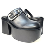 MARC JACOBS Womens The J Marc Platform Leather Clog Black 9 (MSRP $495)