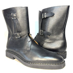 JOHN LOBB Mens Wick Ox Grain Leather Boots Black 12 (MSRP $2,620)