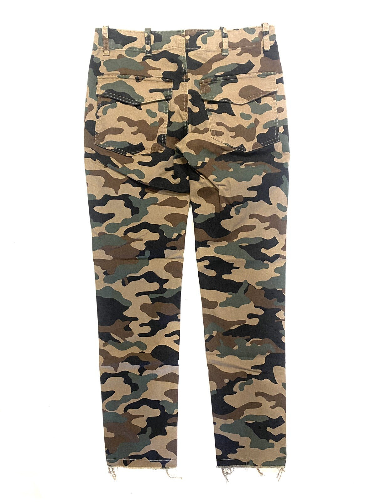 NILI LOTAN Womens Jenna Pants Coyote Camo Brown (MSRP $395)