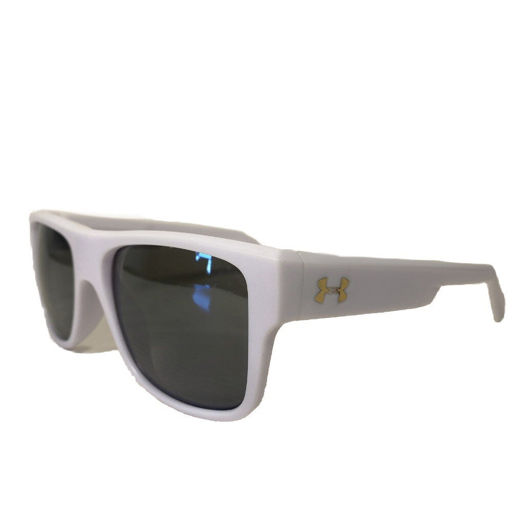 UNDER ARMOUR Mens Regime Square Tinted Sunglasses White