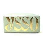 YSSO Womens Riza 24k Gold Plated Twist Open Cuff Bracelet (MSRP $390)