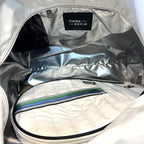 THINK ROYLN Ace Of The Court Pickleball Tennis Tote Bag Patent White (MSRP $228)