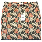 MIAOU Womens Moni Art Nouveau Printed Mini Skirt Floral Green (MSRP $180)