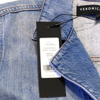 VERONICA BEARD Womens Oaklyn Denim Jumpsuit Sedna Light Blue (MSRP $498)